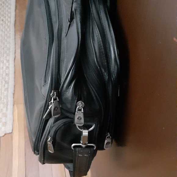 Samsonite Leather Computer Business Handbag - Picture 2 of 5